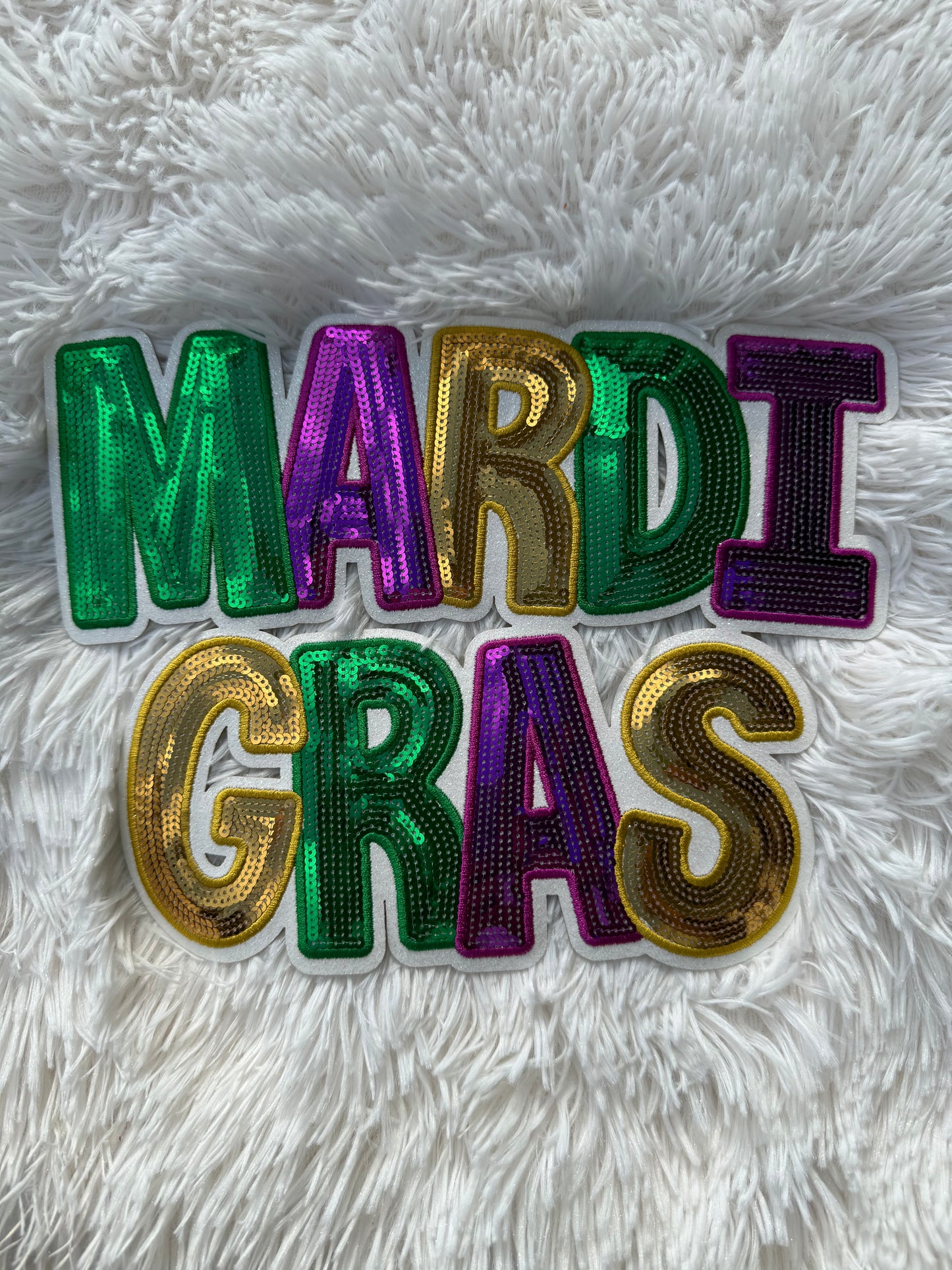Mardi Gras Patch